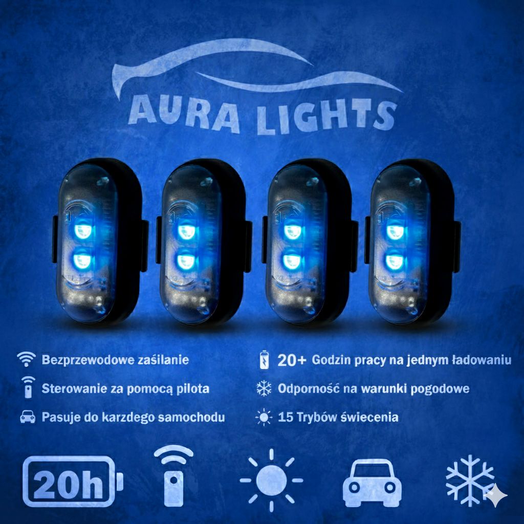 Auralights - Bezprzewodowe oświetlenie led