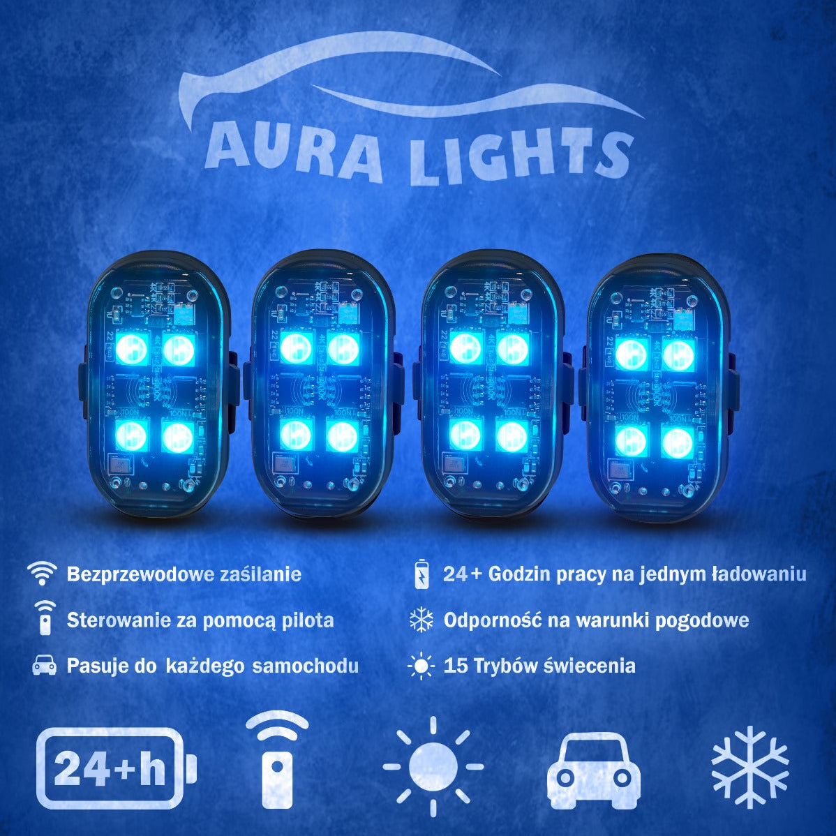 Auralights - Bezprzewodowe oświetlenie led
